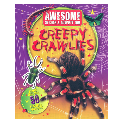 Picture of AWESOME STICKER & ACTIVITY FUN - CREEPY CRAWLERS