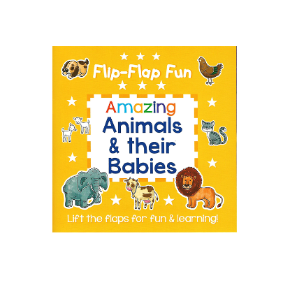 Picture of FLIP-FLAP FUN-ANIMALS & THEIR BABIES