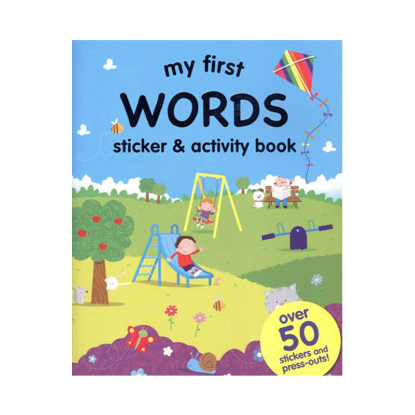 Picture of MY FIRST WORDS STICKER & ACTIVITY BOOK