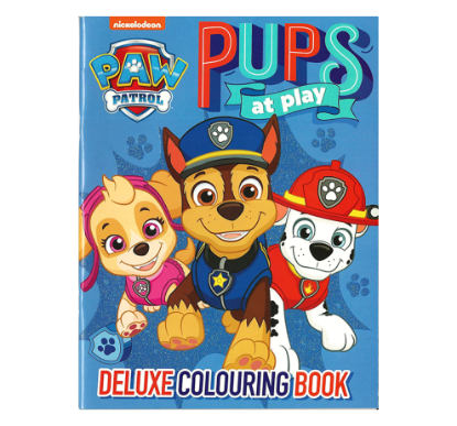Picture of NICKELODEON PAW PATROL DELUXE COLORING BOOK-PUPS AT PLAY