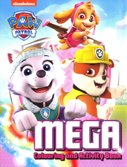 Picture of NICKELODEON MEGA COLORING AND ACTIVITY BOOK-PAW PATROL PINK