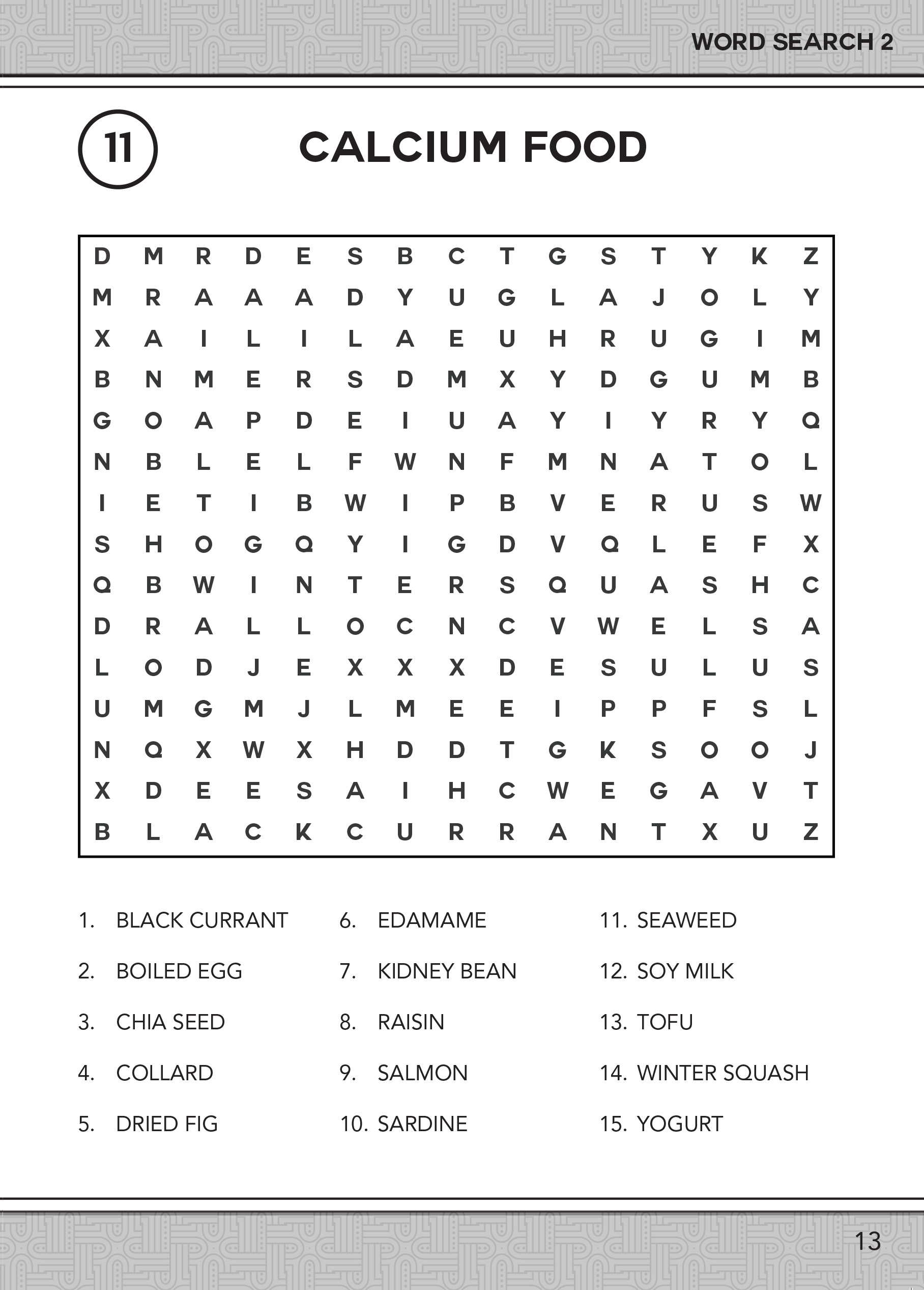 Learning is Fun. WORD SEARCH PUZZLE BOOK 2