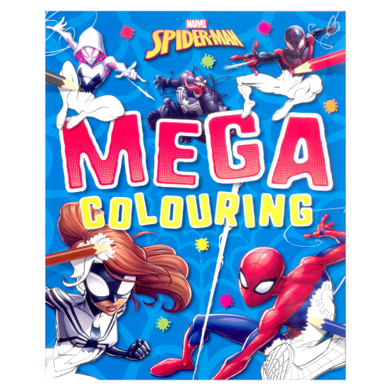 Picture of MARVEL MEGA COLORING 160 PP-SPIDER-MAN